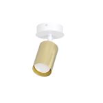 Emibig Plafonnier Zen Acier Blanc | Convient pour 1x GU10 - Max 10W