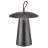 Nordlux Lampe De Chevet Ara Batterie Aluminium Noir 2W 240lm - 830 Blanc Chaud | Dimmable Touch
