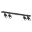 Emibig Plafonnier Flash Acier Noir | Convient pour 4x GU10 - Max 8W