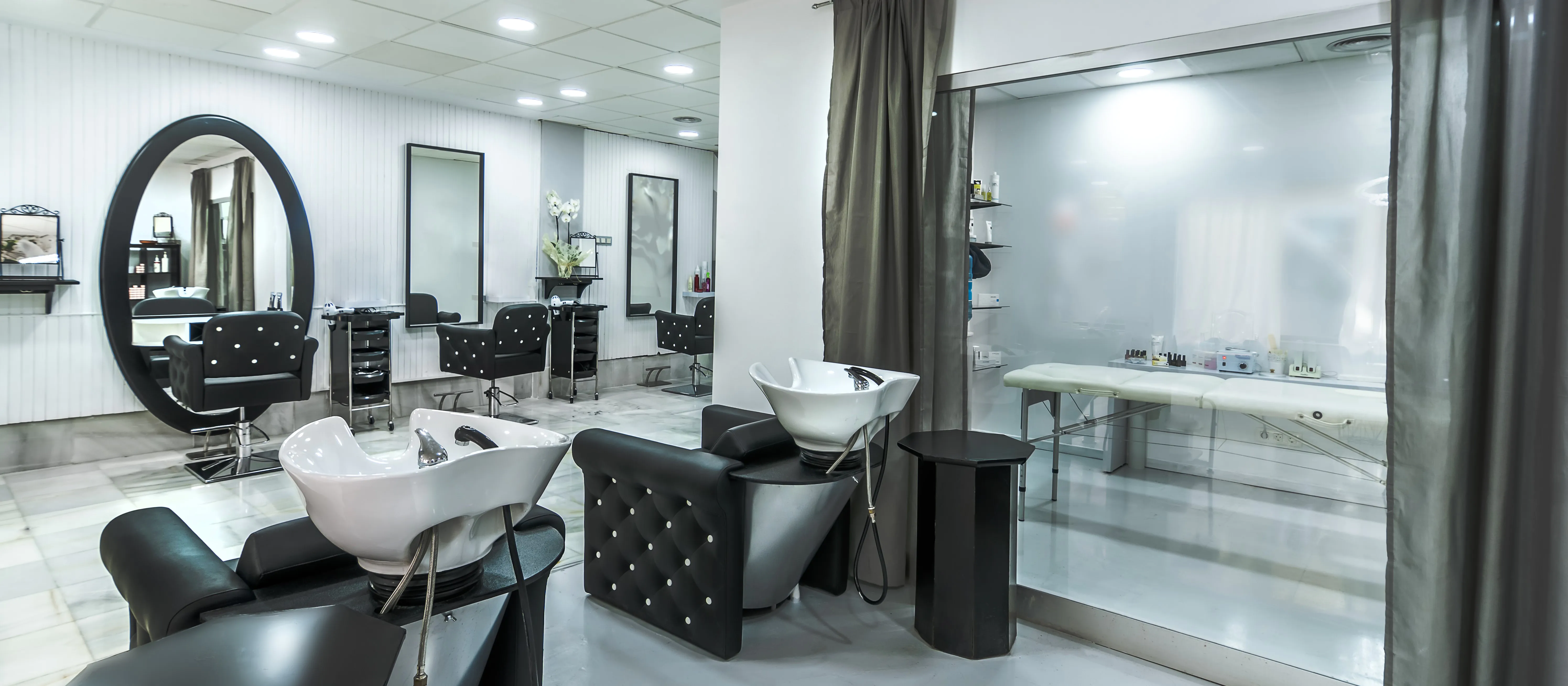 verlichting kapsalon schoonheidssalon
