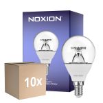 Voordeelpak 10x Noxion LED E14 Kogel 5W 470lm - 922 - 927 Dim to Warm| Beste Kleurweergave - Dimbaar - Vervangt 40W