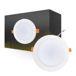Bright Choice LED Downlight 18W 1620lm 120D - 840 Koel Wit | Zaagmaat 175mm - Vervangt 2x18W