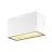 SLV Sitra M Up/Down Wandlamp Aluminium Wit 14W 1880lm - 830-840 CCT | Buitenverlichting - IP65