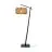 Good&Mojo Vloerlamp Iguazu Textiel Bruin | Geschikt voor 1x E27 