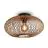 Good&Mojo Plafondlamp Cango Bamboe Bruin | Geschikt voor 1x E27 