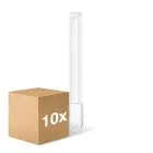 Voordeelpak 10x Ledvance Dulux-L LED 12W - 830 Warm Wit | 4-Pin - Vervangt 24W