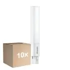 Voordeelpak 10x Philips CorePro PL-S LED 5W - 830 Warm Wit | 2-Pin - Vervangt 11W